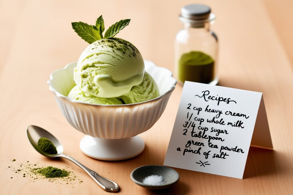 Ninja Creami recipes Matcha Green Tea Ice Cream