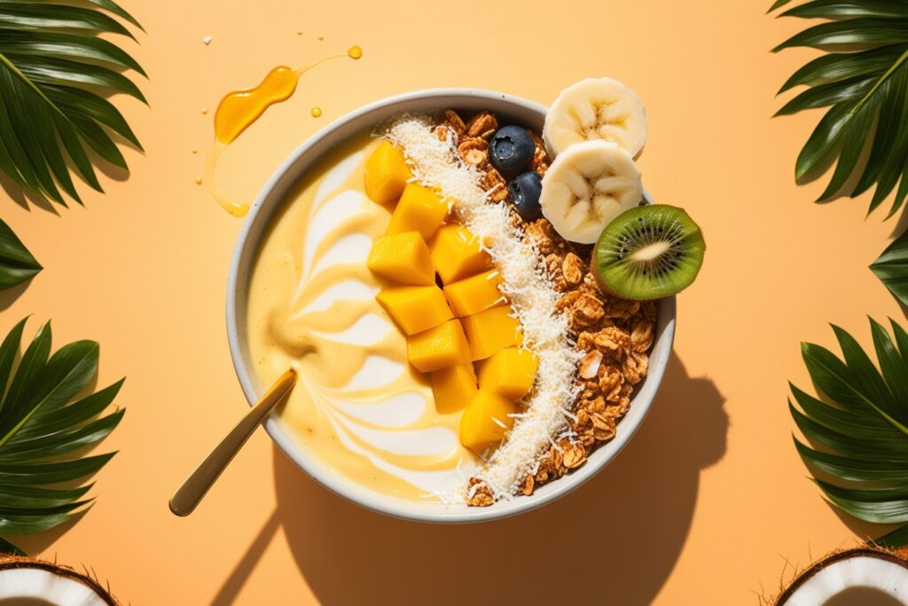 Tropical Mango Smoothie Bowl