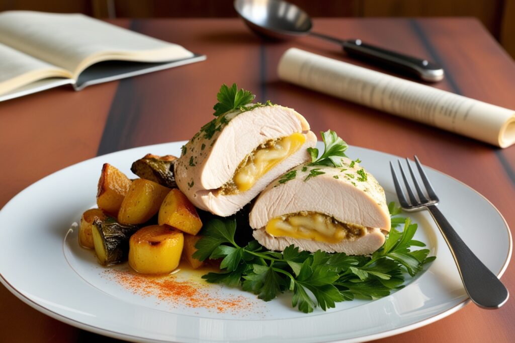 Muenster-Stuffed Chicken Breasts