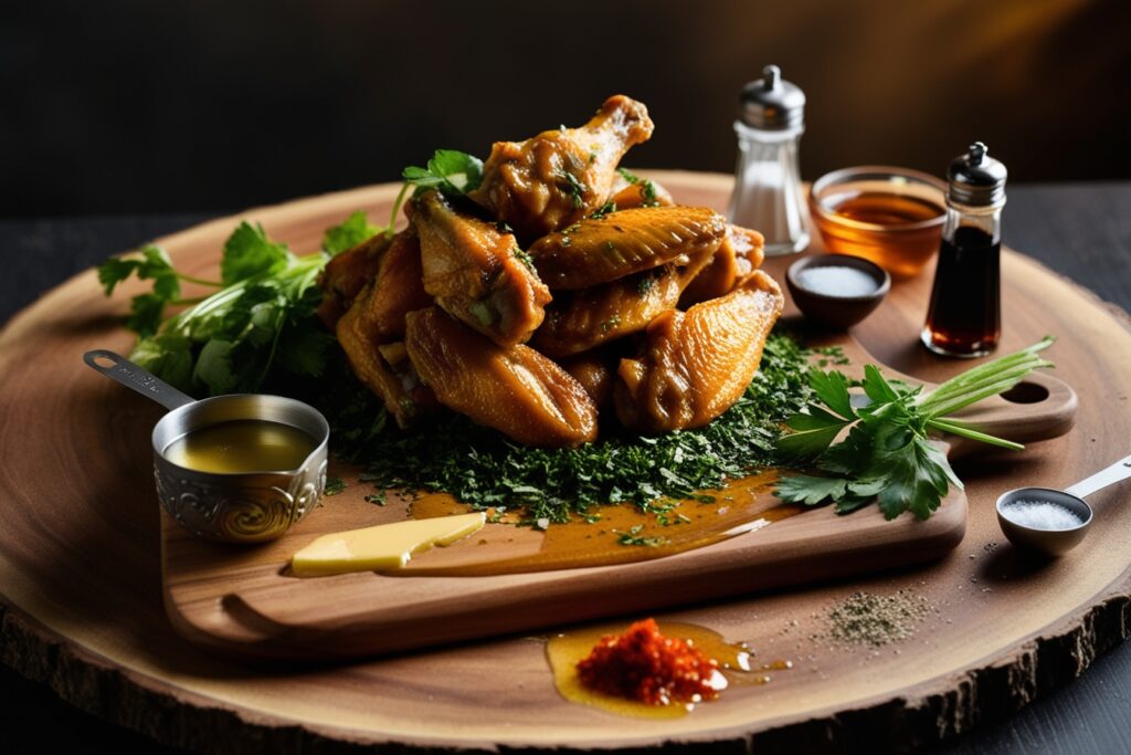 Spicy Ghost Pepper Chicken Wings