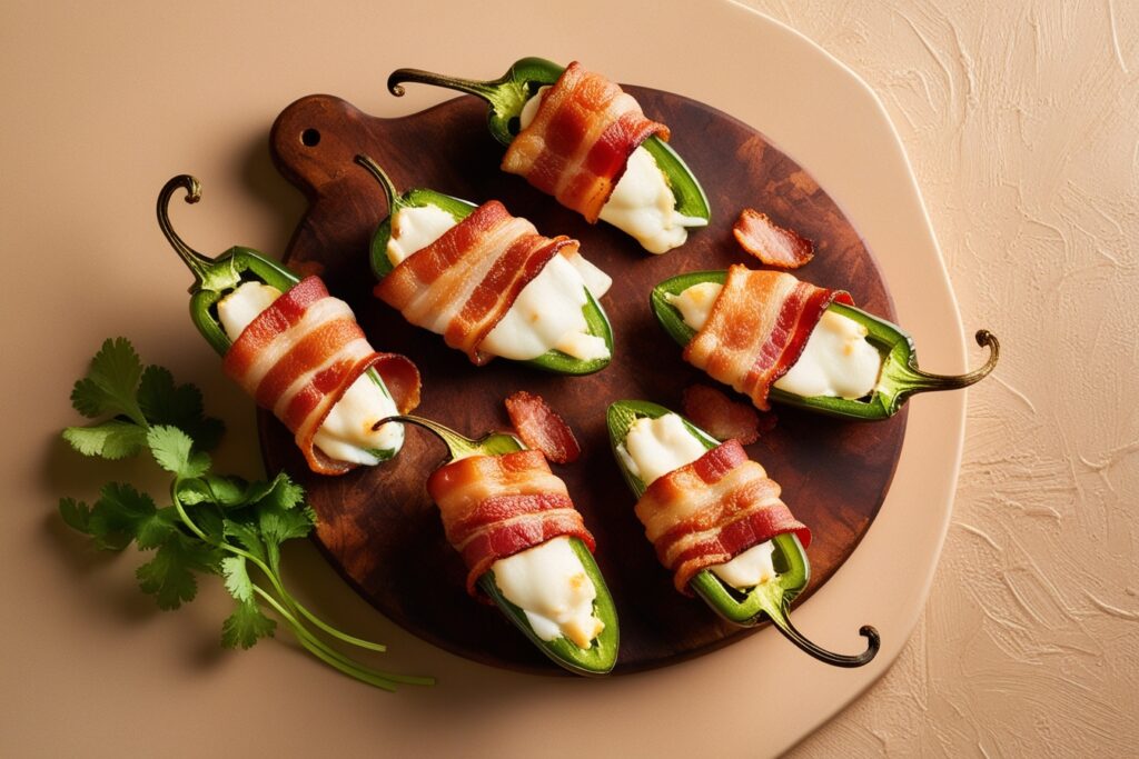 Stuffed Jalapeño Poppers 