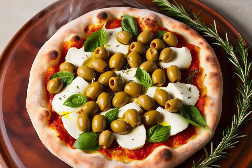 Castelvetrano Olive Pizza