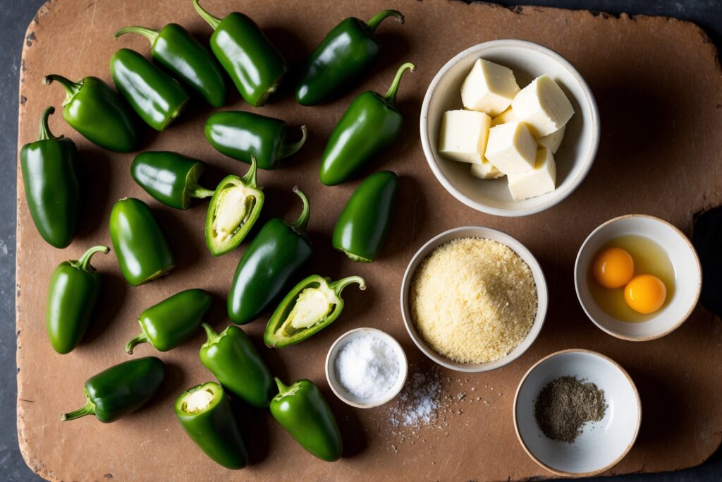  Cheese Curd-Stuffed Jalapeño Poppers