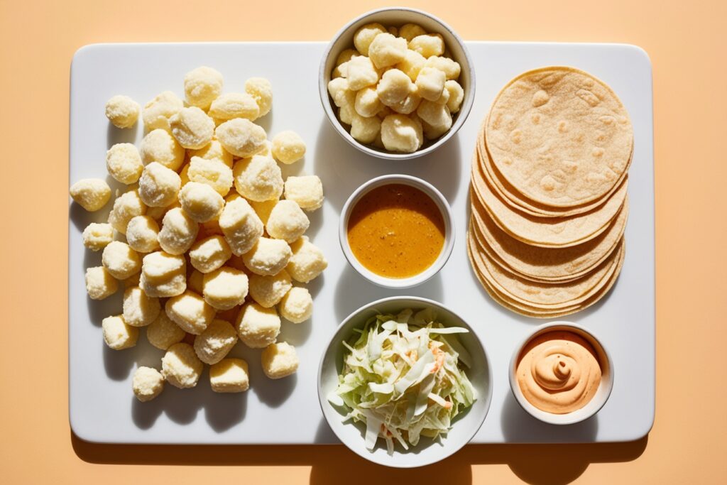 Beer-Battered Cheese Curd Tacos