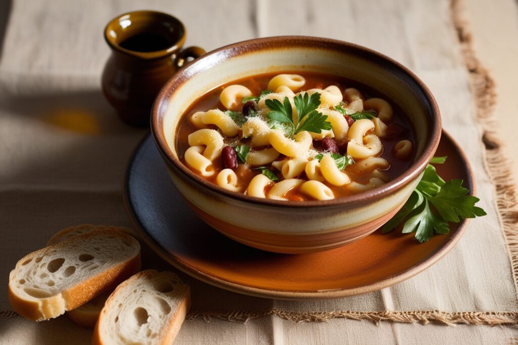 Hearty Ditalini Pasta e Fagioli