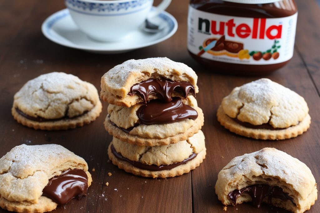 Enjoy Your Nutella Biscuits