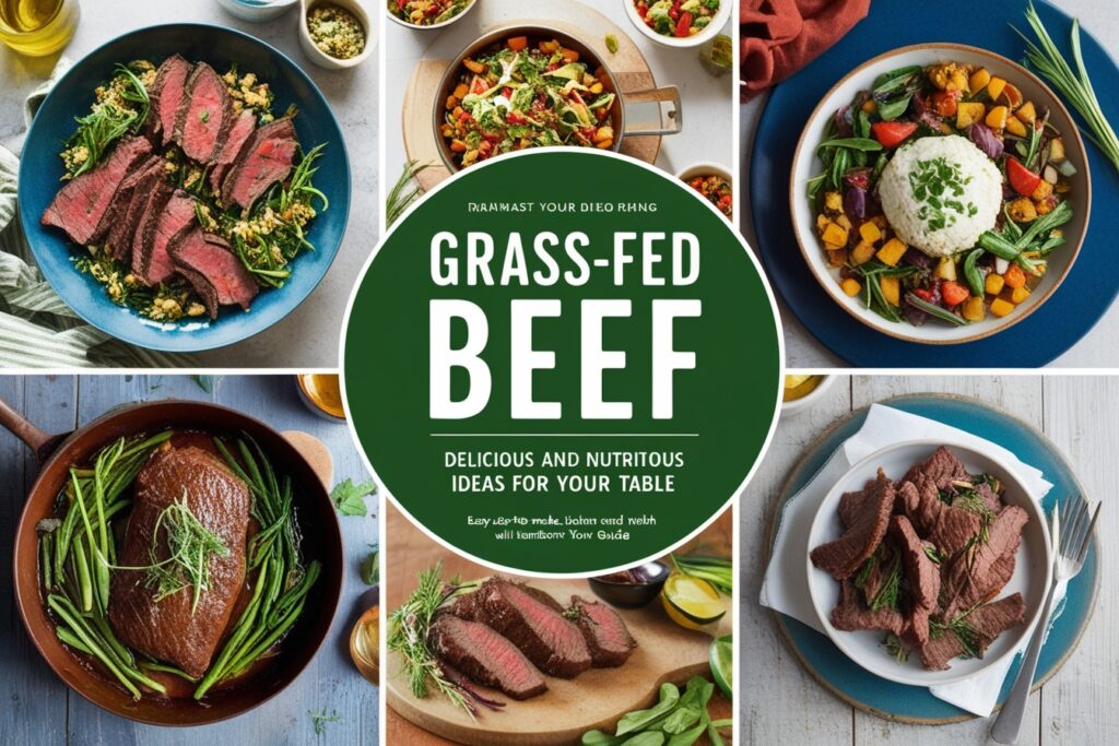 Grass-Fed Beef : Delicious and Nutritious Ideas for Your Table