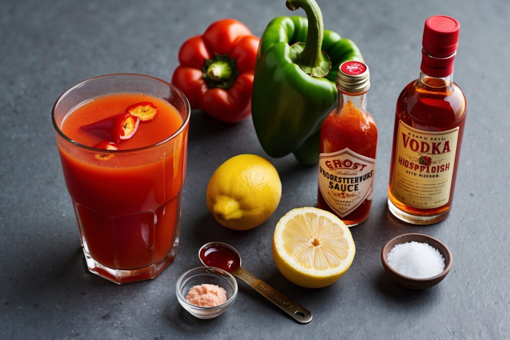 Ghost Pepper Bloody Mary