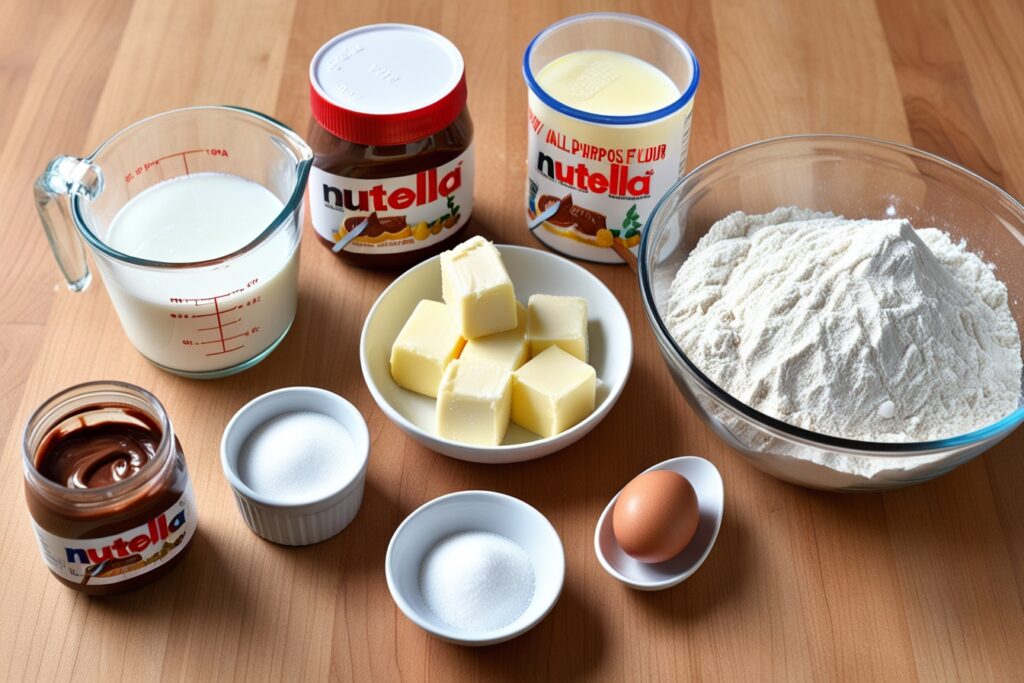 Ingredients You’ll Need for Nutella Biscuits