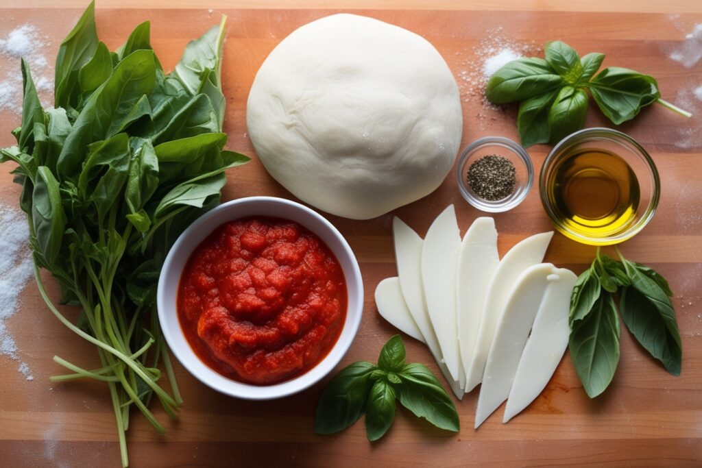 Ingredients:Classic Margherita Pizza