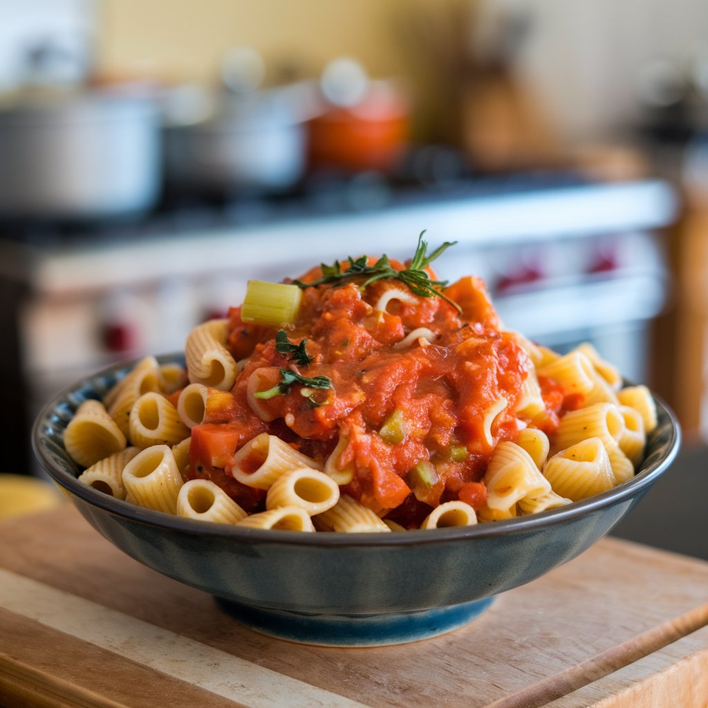  Spicy Ditalini Arrabbiata