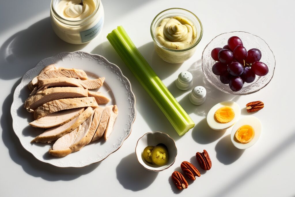 Ingredients for Chicken Salad Chick Recipe