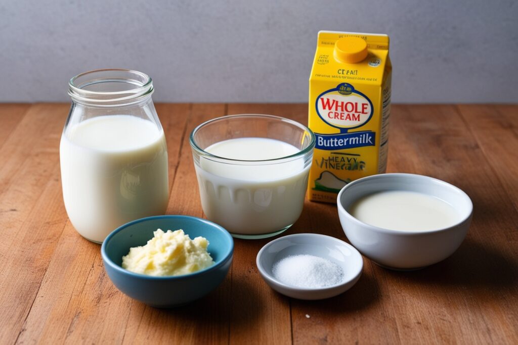 Ingredients You’ll Need for Homemade Cream Cheese