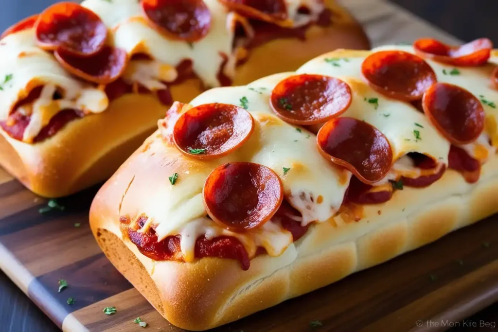 Pepperoni-Stuffed Bread