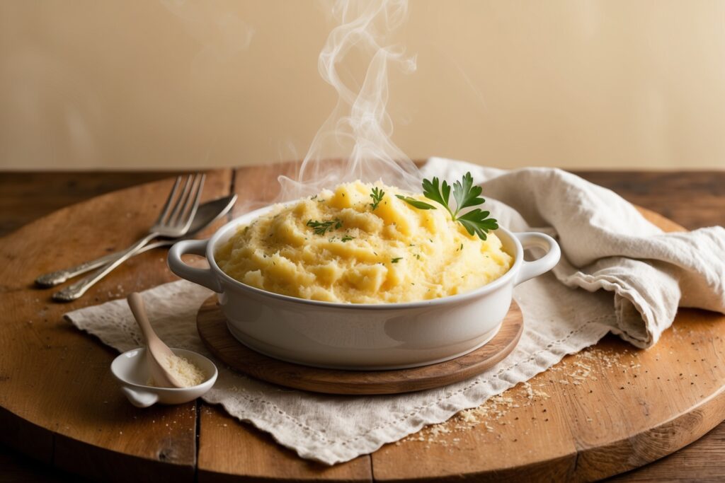 Parmesan Mashed Potatoes