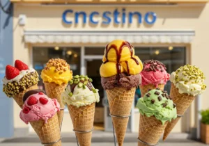 Cncstino's Sweet Symphony: A Rainbow of Ice Cream Delights